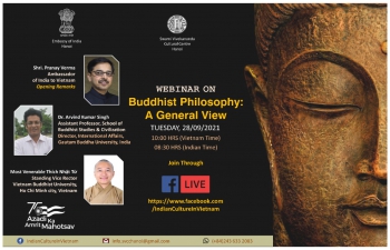 India@75: Webinar on Buddhist Philosophy